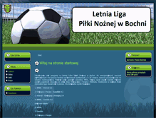 Tablet Screenshot of ligaletnia.umbochnia.pl